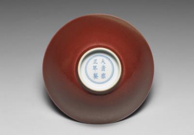 图片[3]-Bowl with copper red glaze, Qing dynasty, Yongzheng reign (1723-1735)-China Archive
